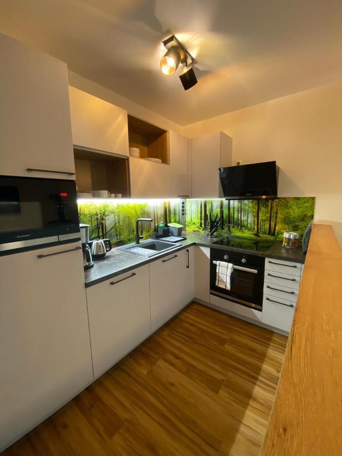 Barrierefreies Ferienapartment A2 Villa Wilisch 55Qm Amtsberg Zewnętrze zdjęcie