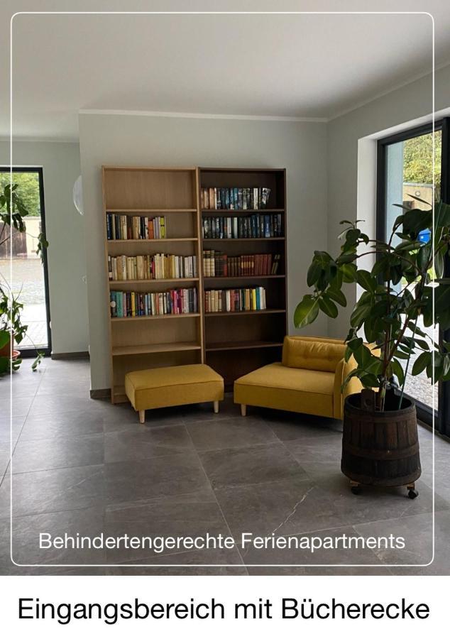 Barrierefreies Ferienapartment A2 Villa Wilisch 55Qm Amtsberg Zewnętrze zdjęcie