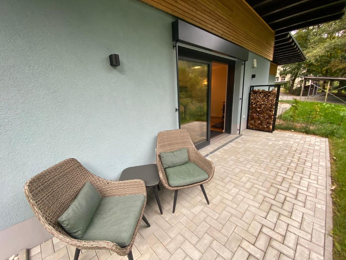 Barrierefreies Ferienapartment A2 Villa Wilisch 55Qm Amtsberg Zewnętrze zdjęcie